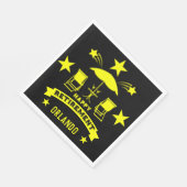 Serviette En Papier Bonne retraite professionnelle (Coin)