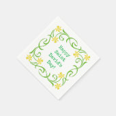 Serviette En Papier Bonne Saint David's Day (Coin)