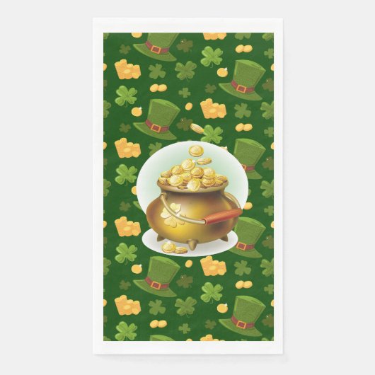 Serviette En Papier Bonne Saint Patrick's Day (Devant)