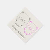 Serviette En Papier Bons amis (Coin)