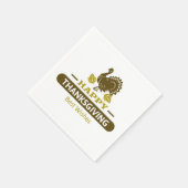 Serviette En Papier Bons thanksgivings (Coin)
