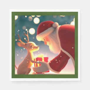 Serviette En Papier Bonté de Noël 1