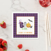 Serviette En Papier Boo Bash fête d'anniversaire Napkin - Custom (En situation)