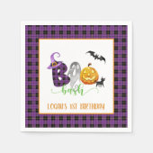 Serviette En Papier Boo Bash fête d'anniversaire Napkin - Custom (Devant)