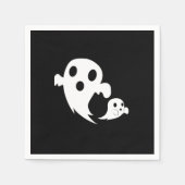 Serviette En Papier Boo blanc (Devant)