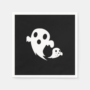 Serviette En Papier Boo blanc