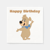 Serviette En Papier Boo Boo Bear Armoiries Large (Devant)