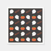Serviette En Papier Boo ! C'est Halloween (Devant)