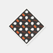 Serviette En Papier Boo ! C'est Halloween (Coin)