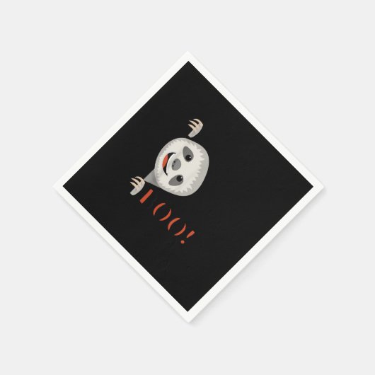 Serviette En Papier Boo ! Drôle Masquer Peekaboo Effrayant Halloween S (Coin)