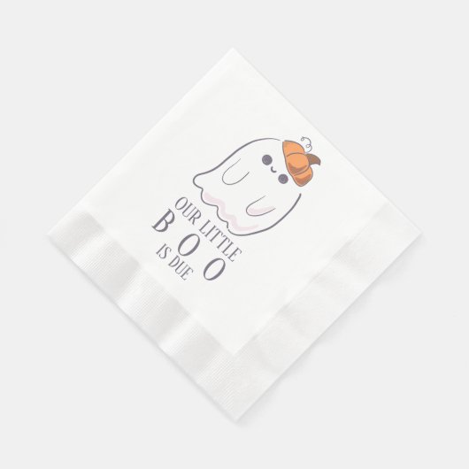 Serviette En Papier Boo est due coutume fantôme citrouille serviettes (Coin)