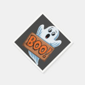 Serviette En Papier Boo Fantôme d'halloween (Coin)