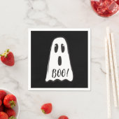 Serviette En Papier BOO ! Fête Costumée Halloween éffrayante (En situation)