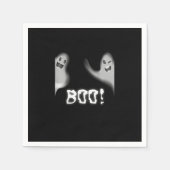 Serviette En Papier Boo ! Halloween effrayant cachant Funny Peekaboo (Devant)