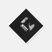 Serviette En Papier Boo ! Halloween effrayant cachant Funny Peekaboo (Coin)