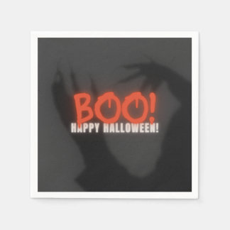 Serviette En Papier Boo halloween - Serviettes en papier, Cocktail sta