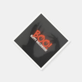 Serviette En Papier Boo halloween - Serviettes en papier, Cocktail sta (Coin)