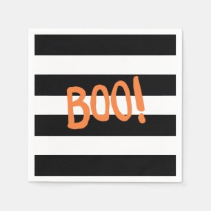 Serviette En Papier Boo !   Naples d'Halloween