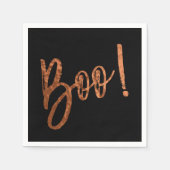 Serviette En Papier Boo ! Naples Halloween moderne Halloween (Devant)