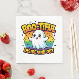 Serviette En Papier Boo-Tiful À L'Intérieur Et L'Extérieur