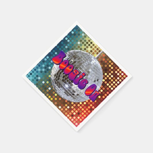 Serviette En Papier Boogie On ! 2 (Coin)