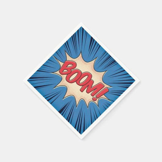 Serviette En Papier Boom ! (Coin)