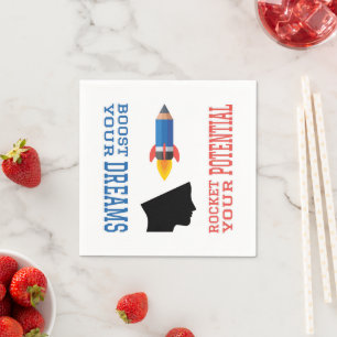 Serviette En Papier Booster de rêve et Rocket potentielle