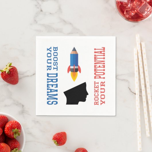Serviette En Papier Booster de rêve et Rocket potentielle (En situation)