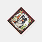 Serviette En Papier Border Collie IPA  (Coin)