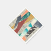 Serviette En Papier Bordure couleur II (Coin)