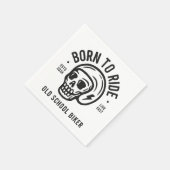 Serviette En Papier Born to Ride (Coin)