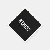Serviette En Papier #boss - (Coin)
