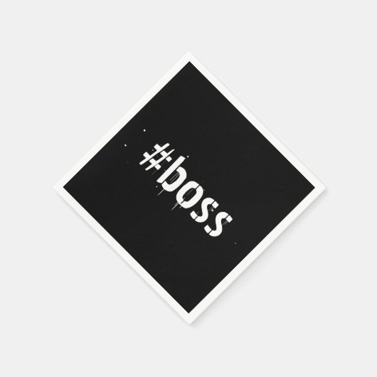 Serviette En Papier #boss - (Coin)