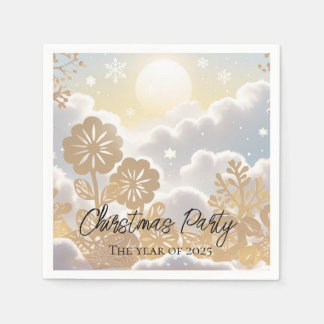 Serviette En Papier Botanical Winter Wonderland