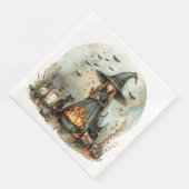 Serviette En Papier Bouche Whimsical à l'aquarelle mignonne pour décou (Coin)