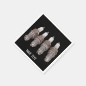 Serviette En Papier Bouchons d'allumage du moteur (Coin)