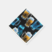Serviette En Papier Bouchons de bière en verre (Coin)