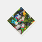 Serviette En Papier Bouées de homard du Maine (Coin)