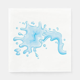 Serviette En Papier Bouffée D'Eau