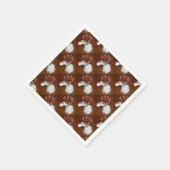 Serviette En Papier Bougie de rennes (Coin)