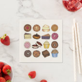 Serviette En Papier Boulangerie Vente de gâteau à la tarte à gâteau co (En situation)