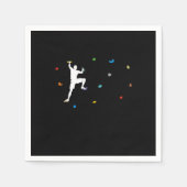 Serviette En Papier Boulder Wall Boulder Hall Climber Gift (Devant)
