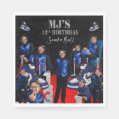 Serviette En Papier Boule basket de MJ (Devant)