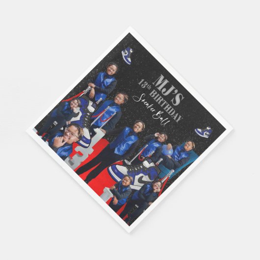 Serviette En Papier Boule basket de MJ (Coin)