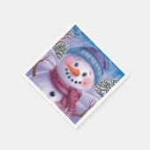 Serviette en papier Boule de neige (Coin)
