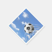 Serviette En Papier Boule de soccer dans Net (Coin)