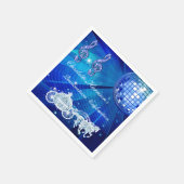 Serviette En Papier Boule Disco, Princesse Coach & Chevaux Quinceañera (Coin)