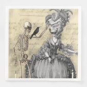 Serviette En Papier Boule Masquerade (Devant)