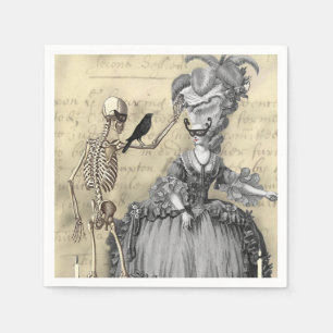 Serviette En Papier Boule Masquerade