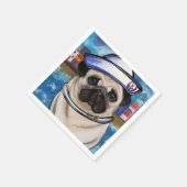 Serviette En Papier Bouledogue (Coin)